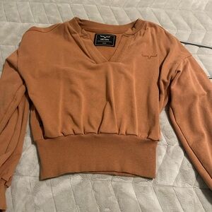 Kimes Ranch Women's Rust V-Neck Top